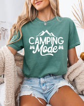 Camping Mode Nature Garment Dyed T-Shirt