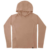 Brown hoodie on a white background