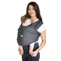 Baby K'tan Active Baby Carrier | Heather Black
