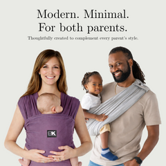 Baby K'tan Active Baby Carrier | Heather Black