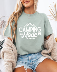 Camping Mode Nature Garment Dyed T-Shirt