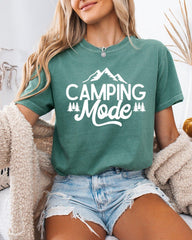Camping Mode Nature Garment Dyed T-Shirt