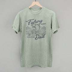 My Fishing Buddy Calls Me Dad Shirt