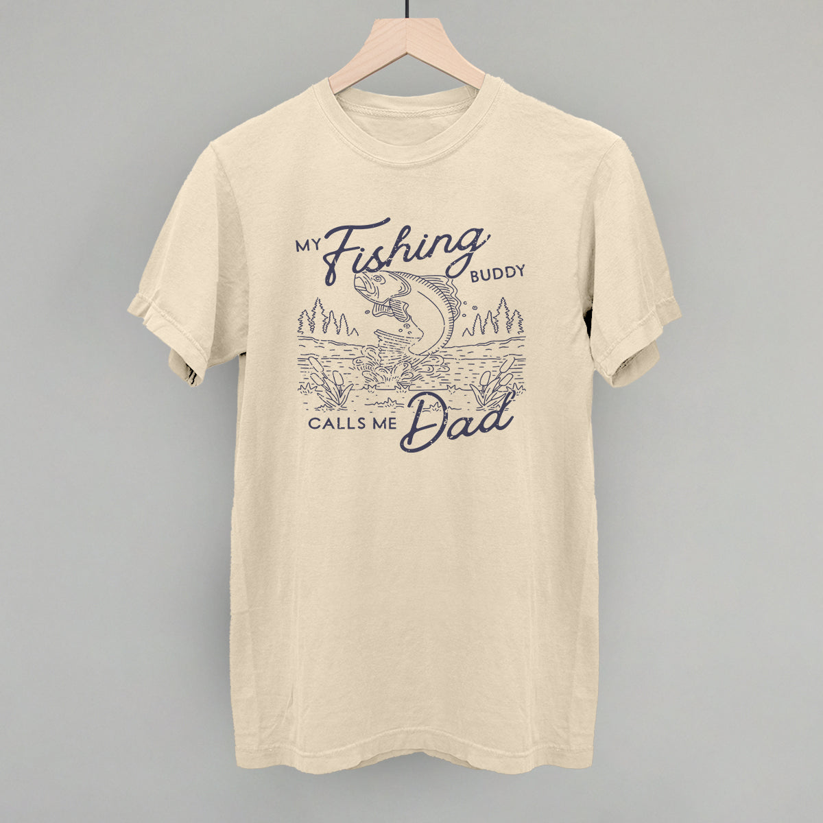 My Fishing Buddy Calls Me Dad Shirt