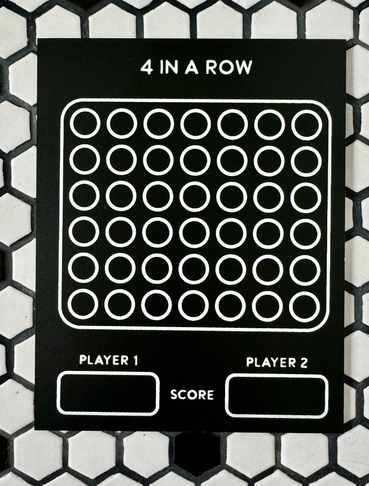 Travel Size 4 In A Row Game