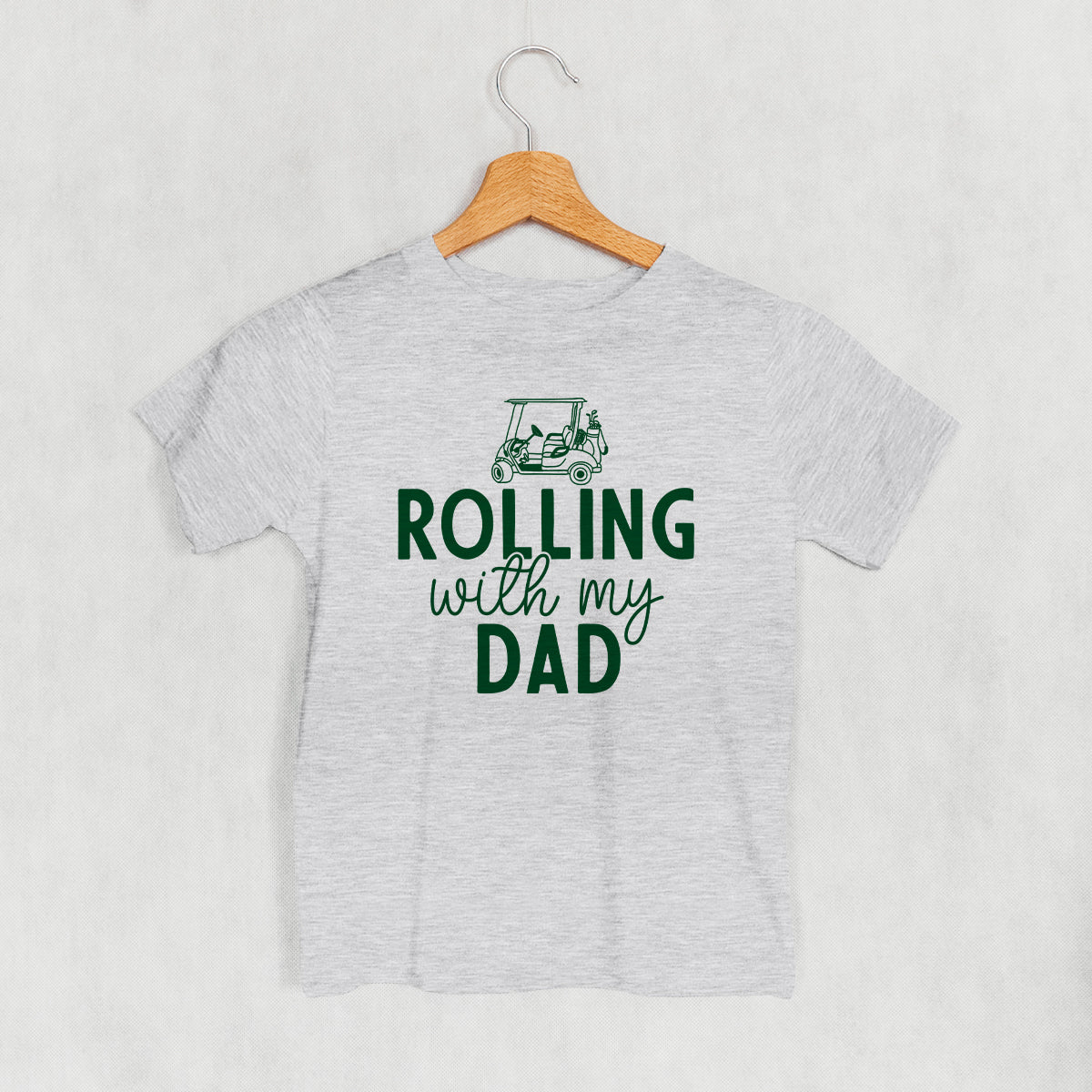 Rolling With My Dad Kids Shirt