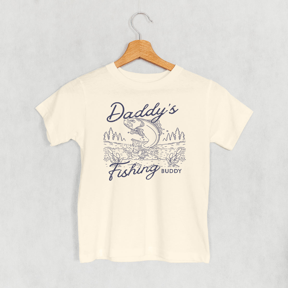 Daddy's Fishing Buddy Kids Shirt
