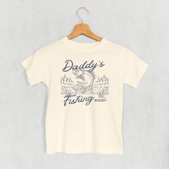 Daddy's Fishing Buddy Kids Shirt