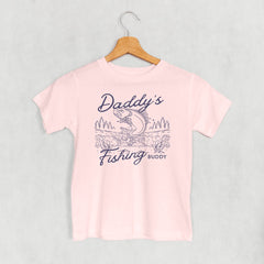 Daddy's Fishing Buddy Kids Shirt